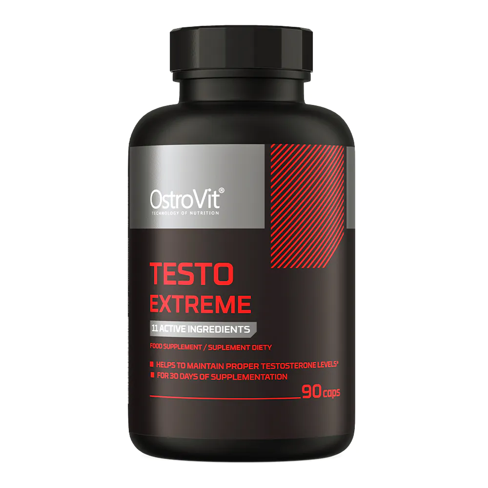 OstroVit Testo Extreme (90 capsule) Scatena la tua forza interiore